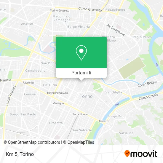 Mappa Km 5