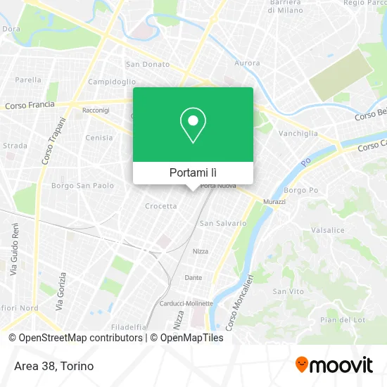 Mappa Area 38