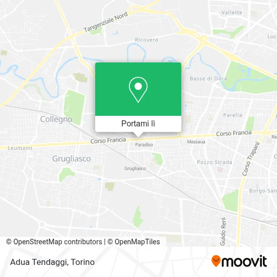 Mappa Adua Tendaggi