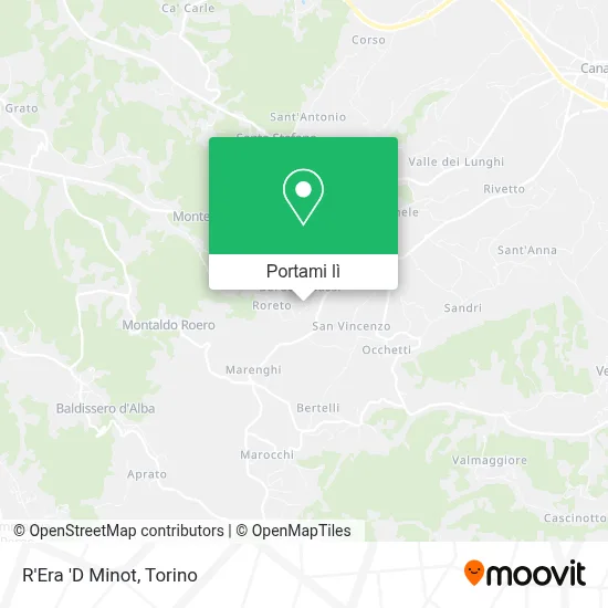 Mappa R'Era 'D Minot