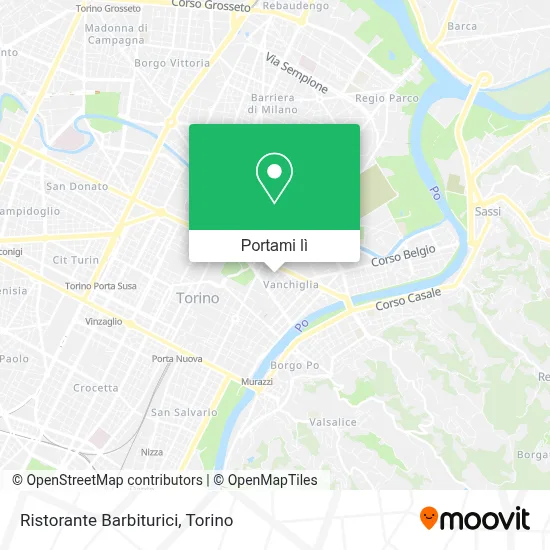 Mappa Ristorante Barbiturici