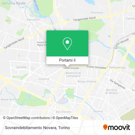 Mappa Sovraindebitamento Novara