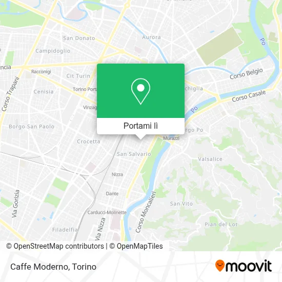 Mappa Caffe Moderno