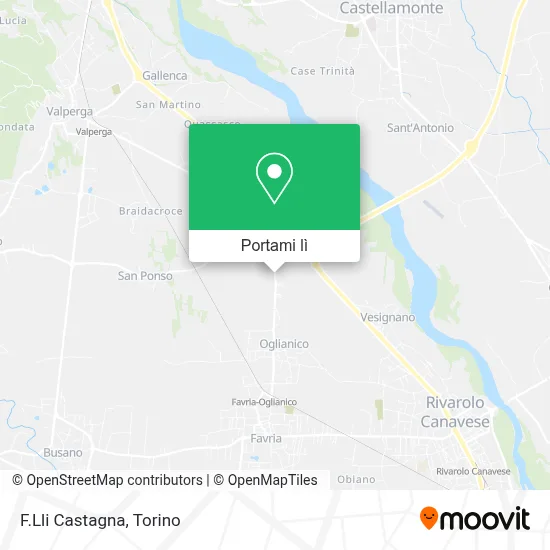 Mappa F.Lli Castagna