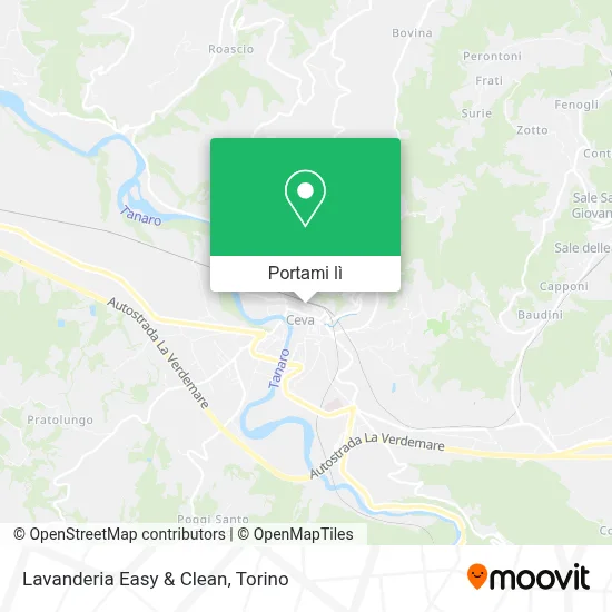 Mappa Lavanderia Easy & Clean