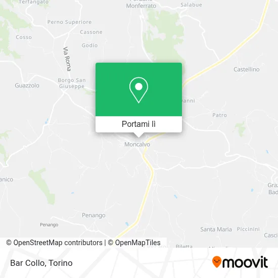 Mappa Bar Collo