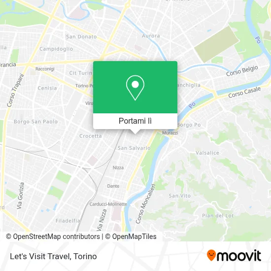 Mappa Let's Visit Travel