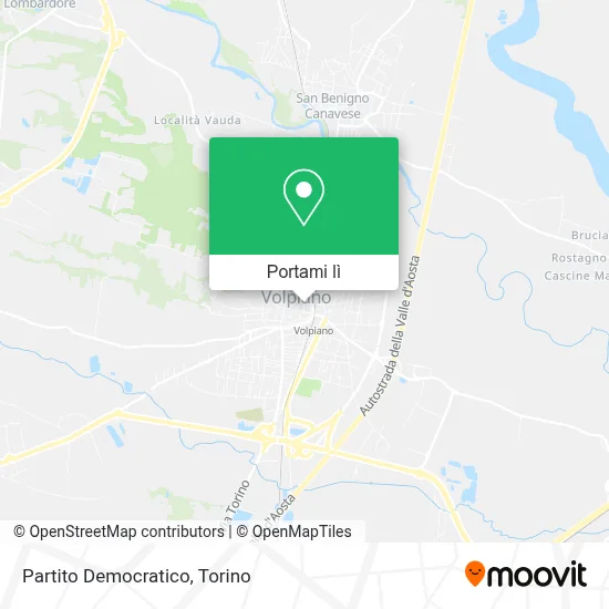 Mappa Partito Democratico