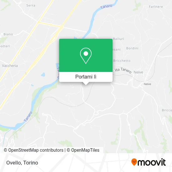Mappa Ovello