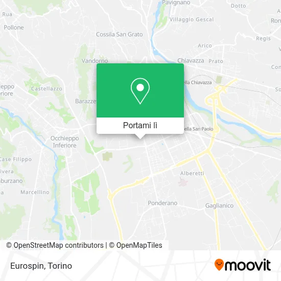 Mappa Eurospin