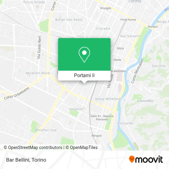 Mappa Bar Bellini