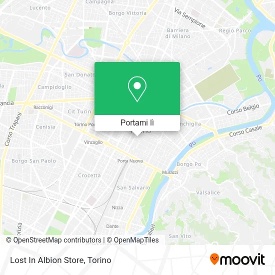 Mappa Lost In Albion Store