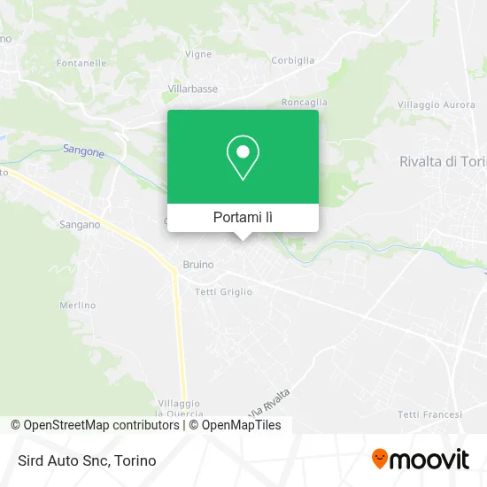Mappa Sird Auto Snc