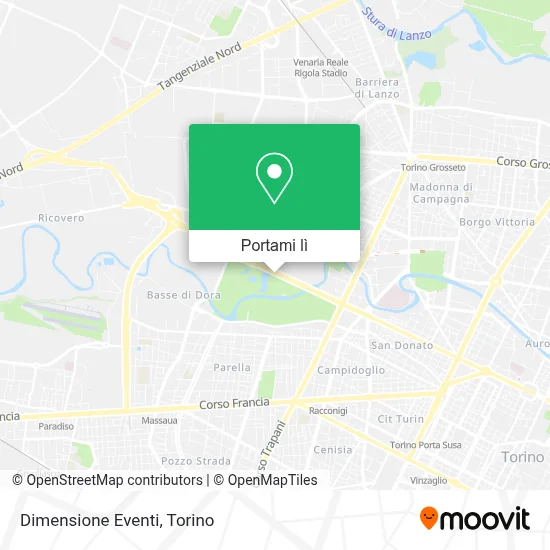Mappa Dimensione Eventi