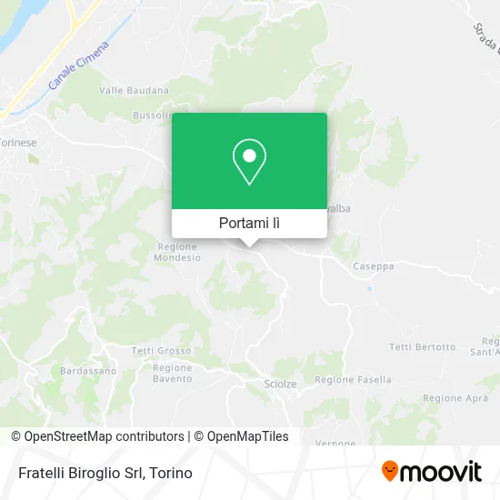 Mappa Fratelli Biroglio Srl