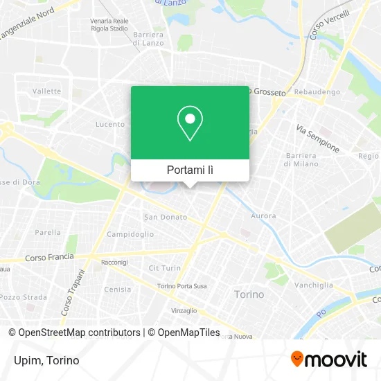 Mappa Upim