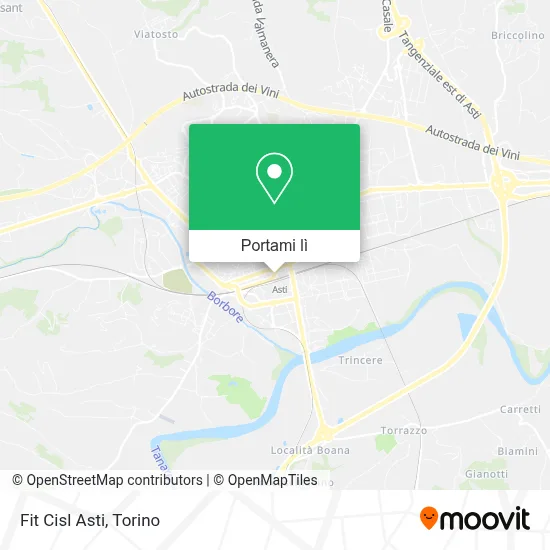 Mappa Fit Cisl Asti
