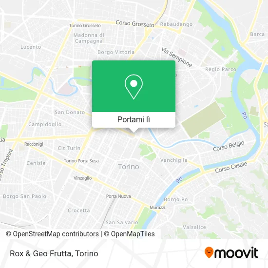 Mappa Rox & Geo Frutta