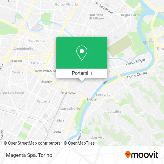 Mappa Magenta Spa