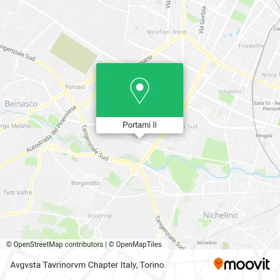 Mappa Avgvsta Tavrinorvm Chapter Italy