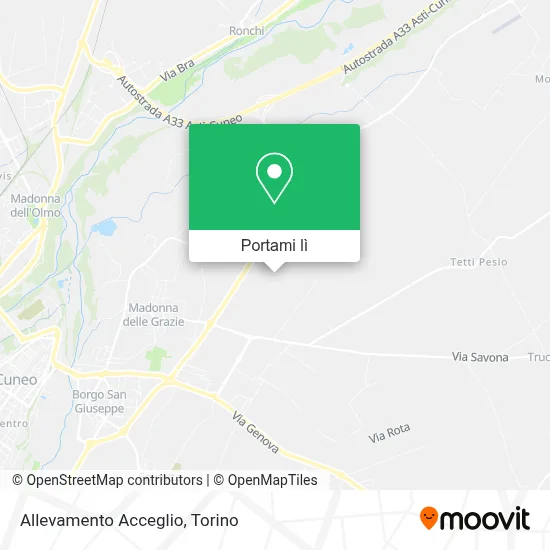 Mappa Allevamento Acceglio