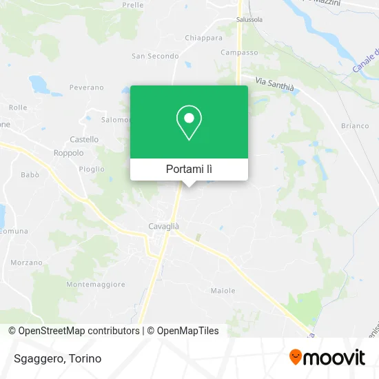 Mappa Sgaggero