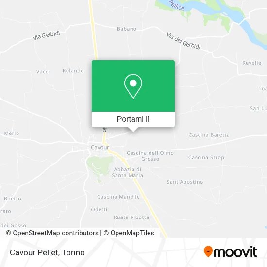 Mappa Cavour Pellet
