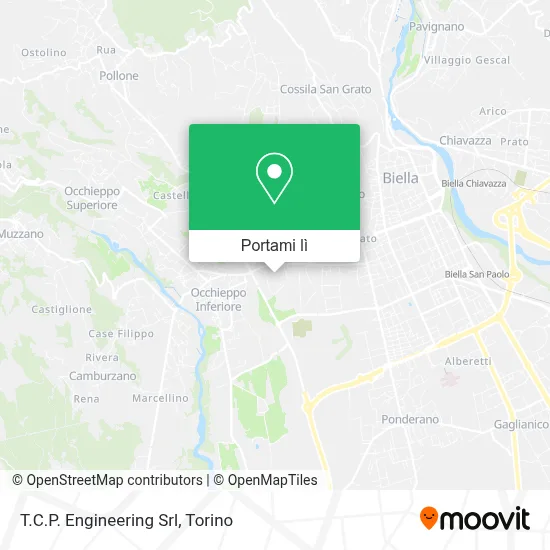 Mappa T.C.P. Engineering Srl