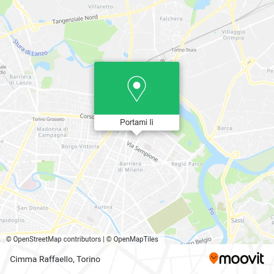 Mappa Cimma Raffaello