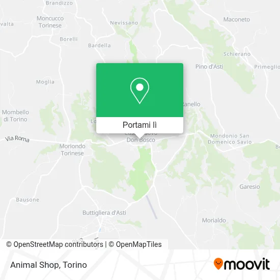 Mappa Animal Shop