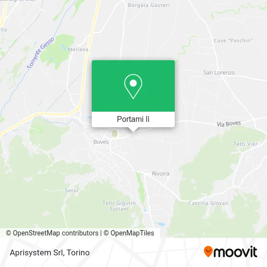 Mappa Aprisystem Srl