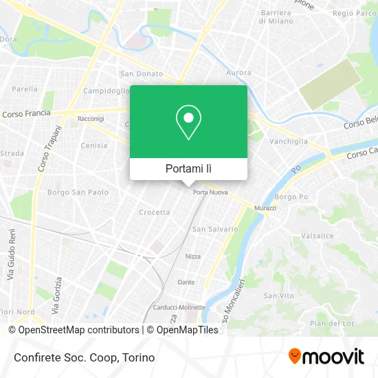 Mappa Confirete Soc. Coop