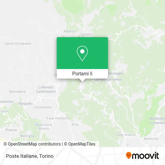 Mappa Poste Italiane