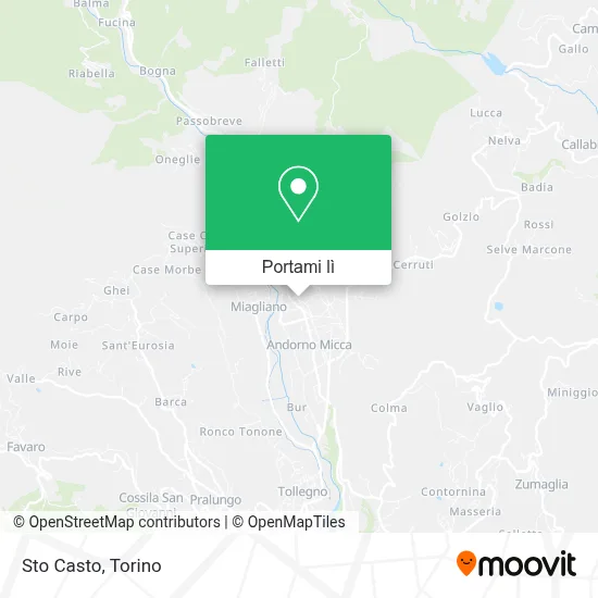 Mappa Sto Casto