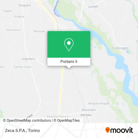 Mappa Zeca S.P.A.