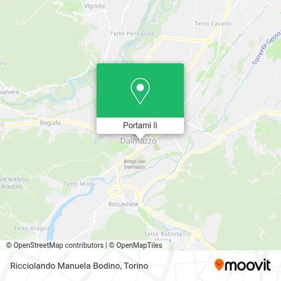 Mappa Ricciolando Manuela Bodino