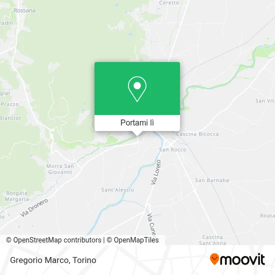 Mappa Gregorio Marco