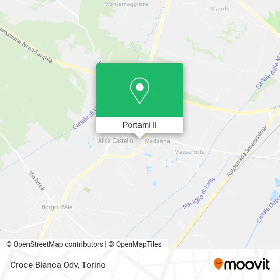 Mappa Croce Bianca Odv