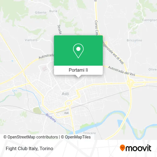 Mappa Fight Club Italy