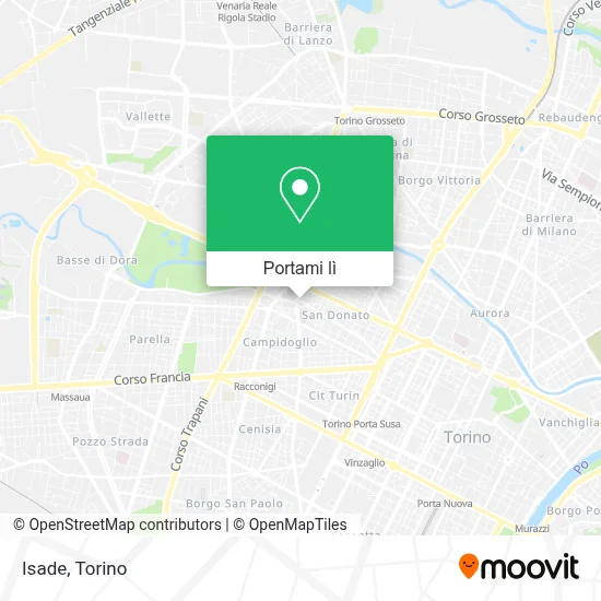 Mappa Isade