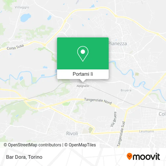 Mappa Bar Dora