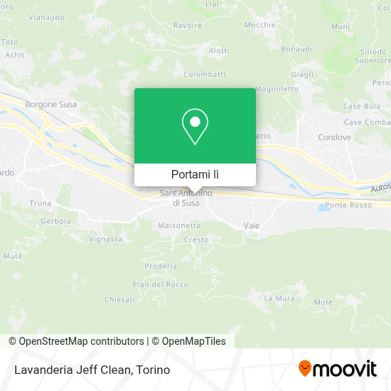 Mappa Lavanderia Jeff Clean