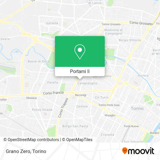 Mappa Grano Zero