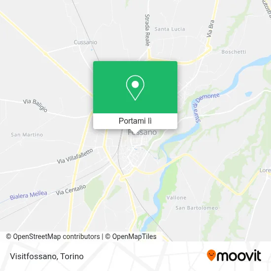 Mappa Visitfossano