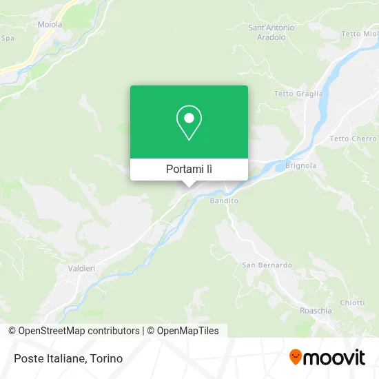 Mappa Poste Italiane