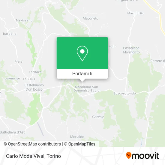 Mappa Carlo Moda Vivai
