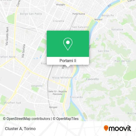 Mappa Cluster A