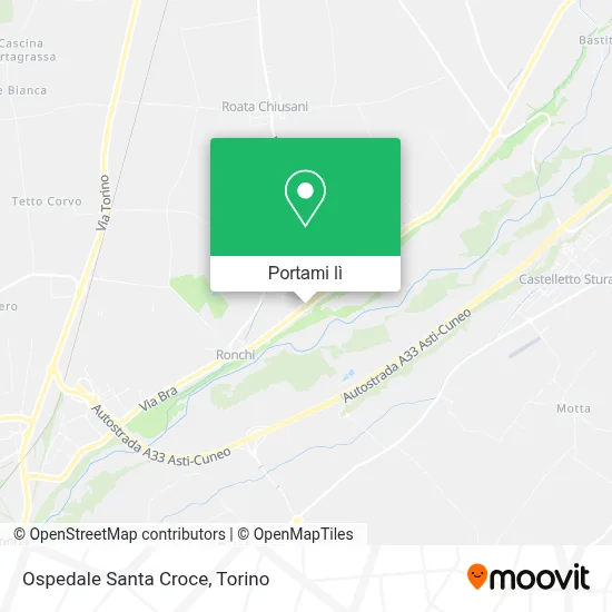 Mappa Ospedale  Santa Croce
