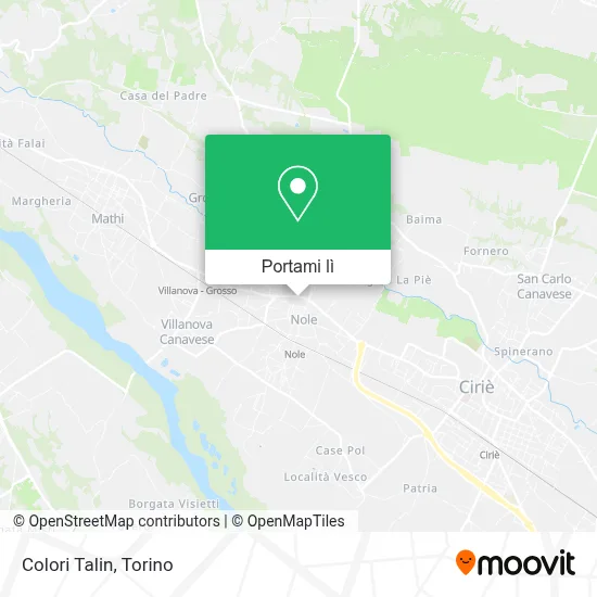 Mappa Colori Talin