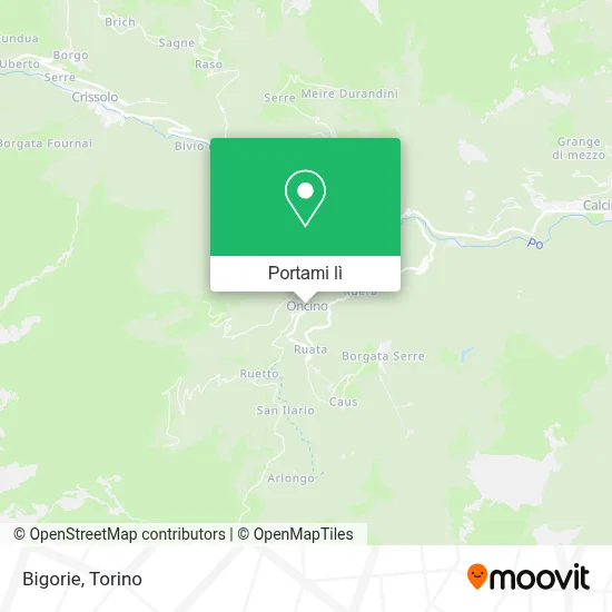 Mappa Bigorie